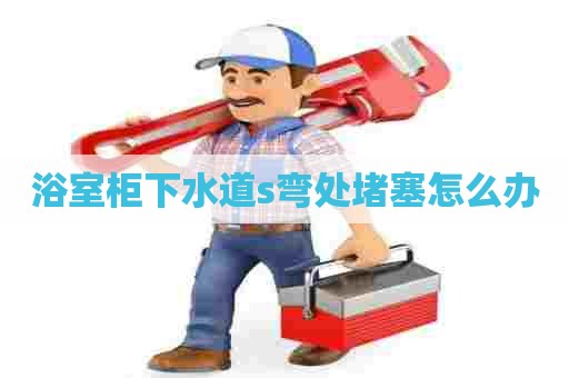 浴室柜下水道s弯处堵塞怎么办