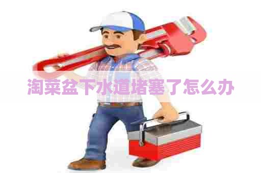 淘菜盆下水道堵塞了怎么办