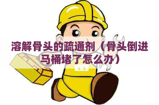 溶解骨头的疏通剂（骨头倒进马桶堵了怎么办）