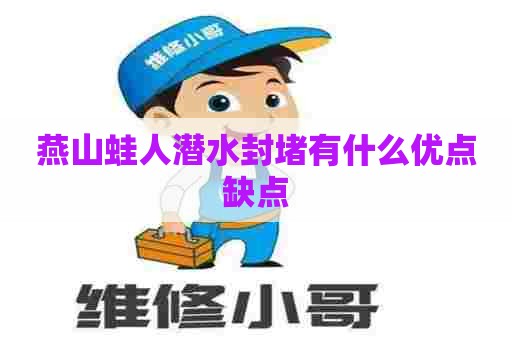 燕山蛙人潜水封堵有什么优点缺点