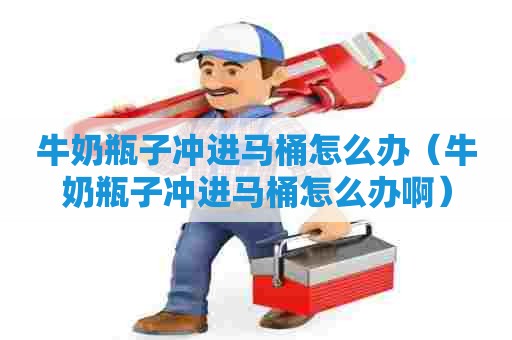 牛奶瓶子冲进马桶怎么办（牛奶瓶子冲进马桶怎么办啊）