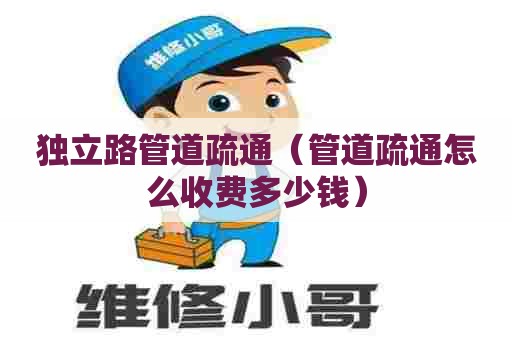 独立路管道疏通（管道疏通怎么收费多少钱）