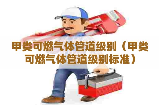 甲类可燃气体管道级别（甲类可燃气体管道级别标准）