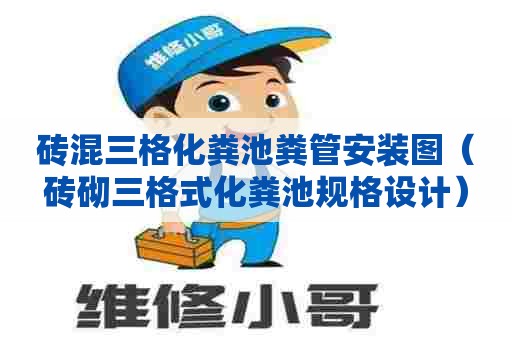 砖混三格化粪池粪管安装图（砖砌三格式化粪池规格设计）