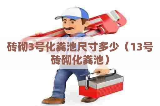 砖砌3号化粪池尺寸多少（13号砖砌化粪池）
