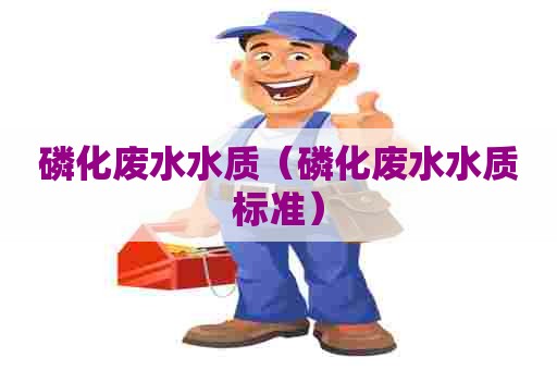 磷化废水水质（磷化废水水质标准）