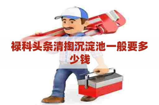 禄科头条清掏沉淀池一般要多少钱