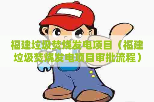 福建垃圾焚烧发电项目（福建垃圾焚烧发电项目审批流程）