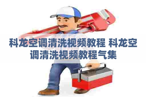 科龙空调清洗视频教程 科龙空调清洗视频教程气集