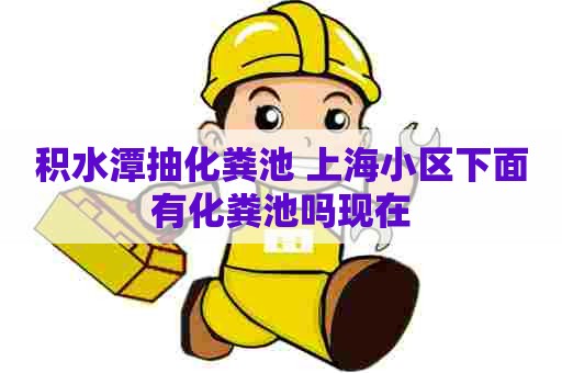 积水潭抽化粪池 上海小区下面有化粪池吗现在