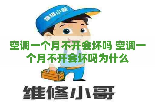 空调一个月不开会坏吗 空调一个月不开会坏吗为什么