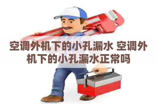 空调外机下的小孔漏水 空调外机下的小孔漏水正常吗
