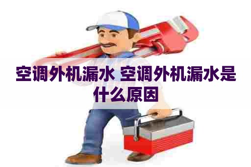 空调外机漏水 空调外机漏水是什么原因