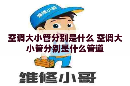 空调大小管分别是什么 空调大小管分别是什么管道