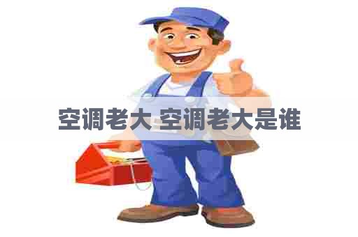 空调老大 空调老大是谁