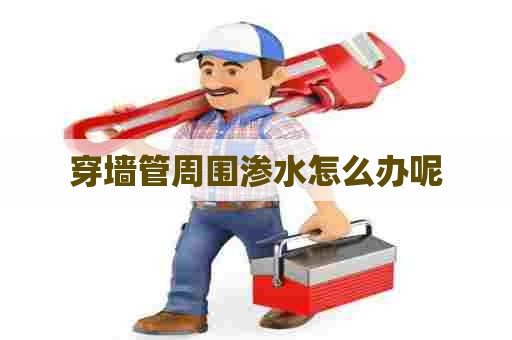 穿墙管周围渗水怎么办呢