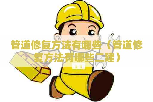 管道修复方法有哪些（管道修复方法有哪些二建）
