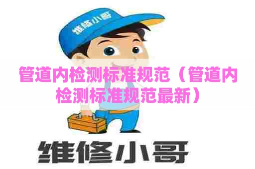 管道内检测标准规范（管道内检测标准规范最新）