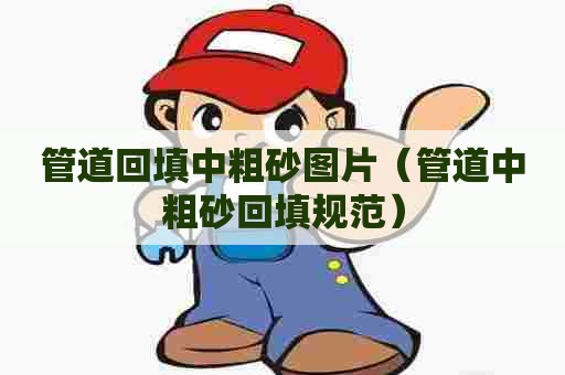 管道回填中粗砂图片（管道中粗砂回填规范）