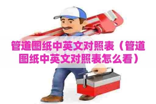 管道图纸中英文对照表（管道图纸中英文对照表怎么看）