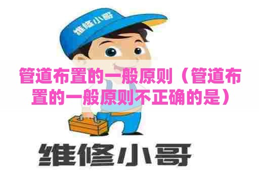 管道布置的一般原则（管道布置的一般原则不正确的是）