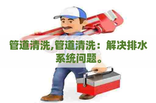 管道清洗,管道清洗:解决排水系统问题。 管道清洗,管道清洗:解决排水系统问题。