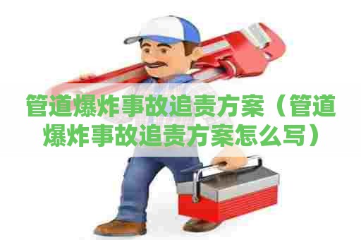 管道爆炸事故追责方案（管道爆炸事故追责方案怎么写）