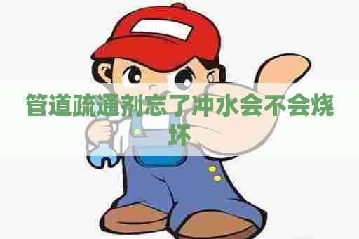 管道疏通剂忘了冲水会不会烧坏