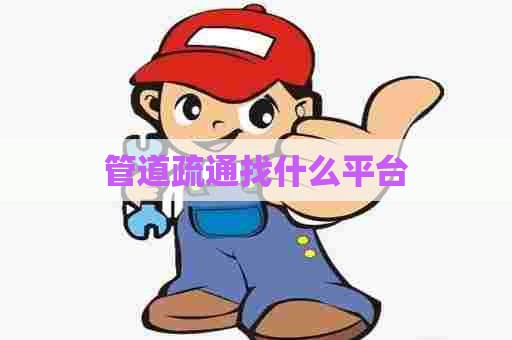 管道疏通找什么平台