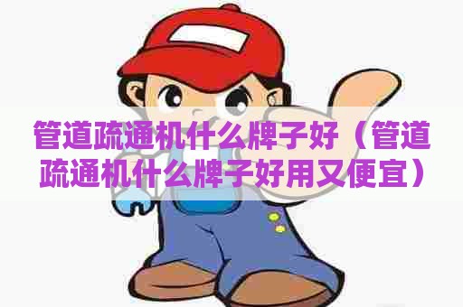 管道疏通机什么牌子好（管道疏通机什么牌子好用又便宜）