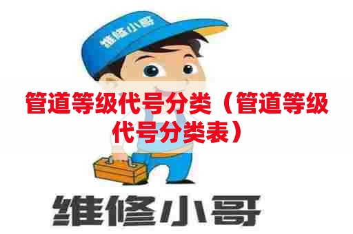 管道等级代号分类（管道等级代号分类表）
