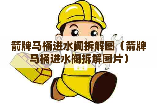 箭牌马桶进水阀拆解图（箭牌马桶进水阀拆解图片）