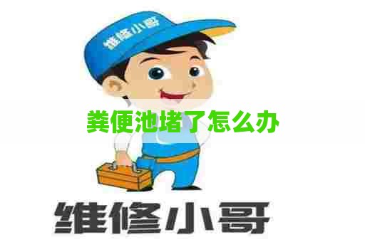 粪便池堵了怎么办