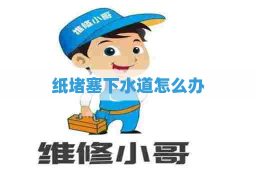 纸堵塞下水道怎么办 纸堵塞下水道怎么办