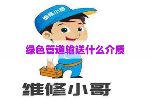 绿色管道输送什么介质