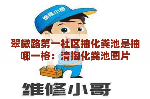 翠微路第一社区抽化粪池是抽哪一格：清掏化粪池图片