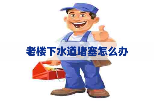 老楼下水道堵塞怎么办