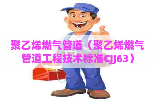 聚乙烯燃气管道（聚乙烯燃气管道工程技术标准CJJ63）