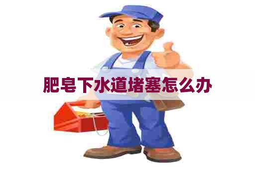 肥皂下水道堵塞怎么办