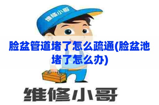 脸盆管道堵了怎么疏通(脸盆池堵了怎么办)