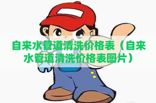 自来水管道清洗价格表（自来水管道清洗价格表图片）