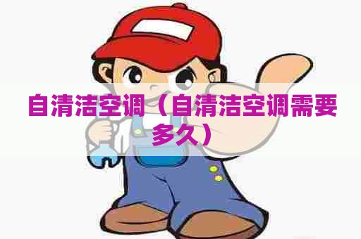 自清洁空调（自清洁空调需要多久）