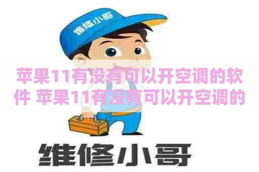 苹果11有没有可以开空调的软件 苹果11有没有可以开空调的软件下载