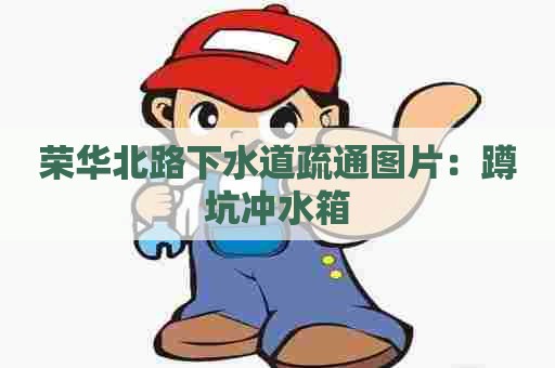 荣华北路下水道疏通图片:蹲坑冲水箱 荣华北路下水道疏通图片:蹲坑冲水箱