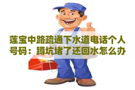 莲宝中路疏通下水道电话个人号码：蹲坑堵了还回水怎么办