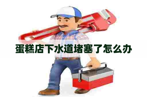 蛋糕店下水道堵塞了怎么办