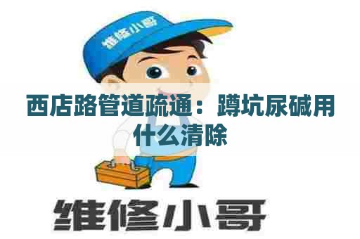 西店路管道疏通：蹲坑尿碱用什么清除