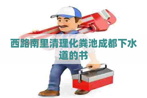 西路南里清理化粪池成都下水道的书 西路南里清理化粪池成都下水道的书
