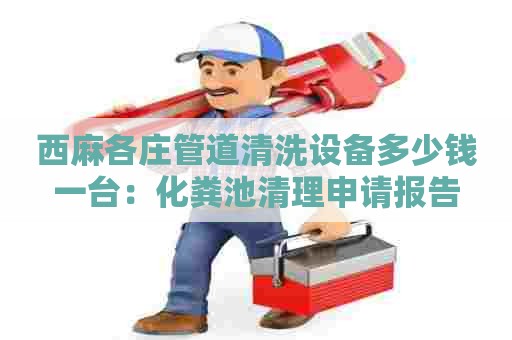 西麻各庄管道清洗设备多少钱一台：化粪池清理申请报告