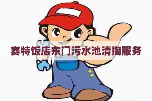 赛特饭店东门污水池清掏服务 赛特饭店东门污水池清掏服务